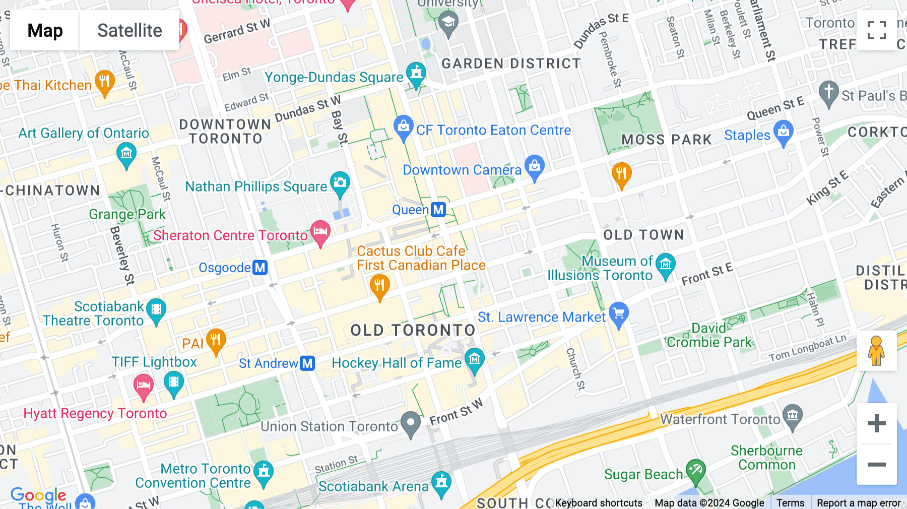 Click for interative map of 140 Yonge Street, Toronto