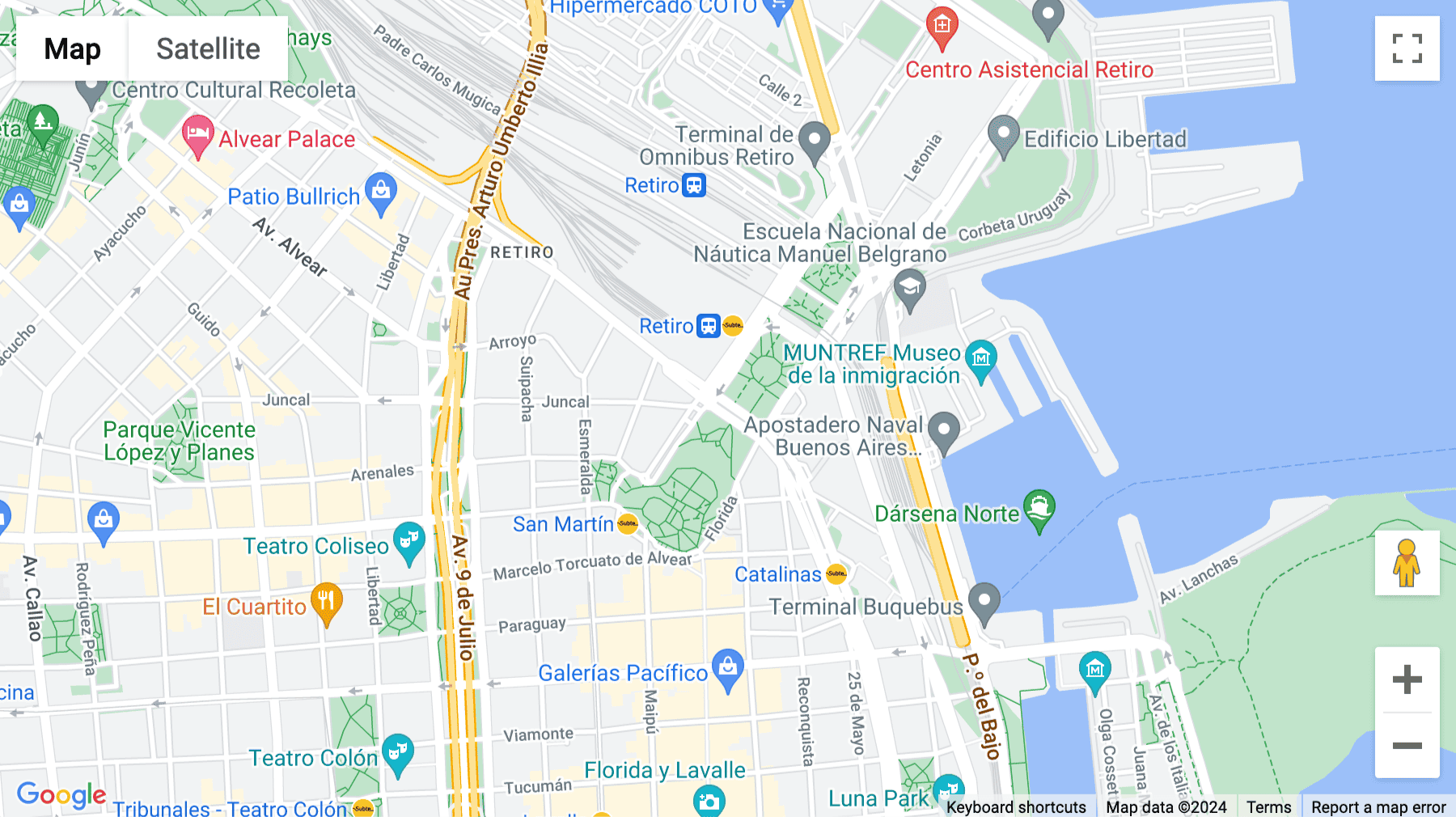 Click for interative map of 10th Floor Torre al Rio I, 77/95 Libertador Avenue, Partido de Vicente Lopez, Buenos Aires, Buenos Aires