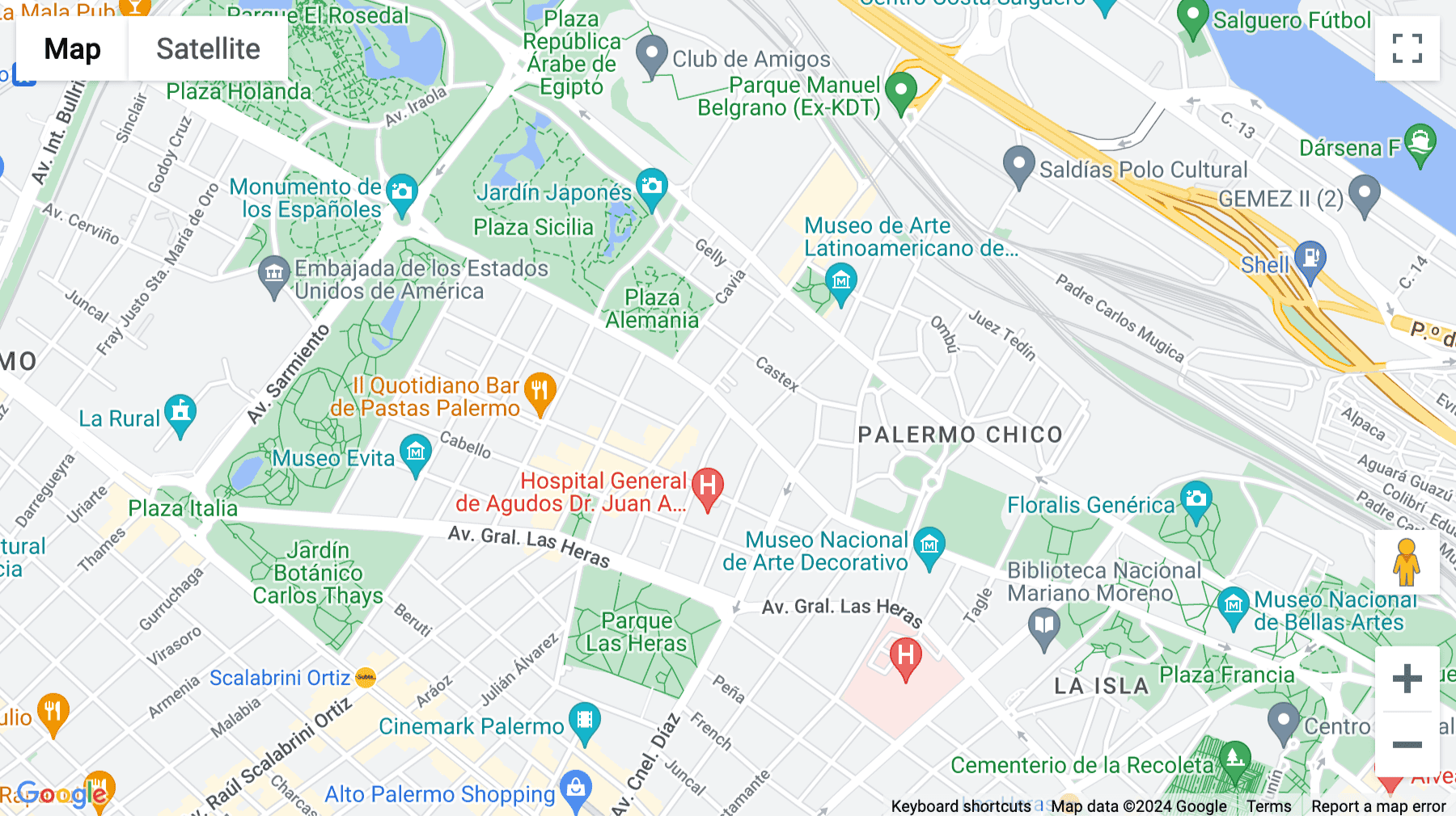 Click for interative map of Libertador Avenue 2442, 4th Floor, Buenos Aires