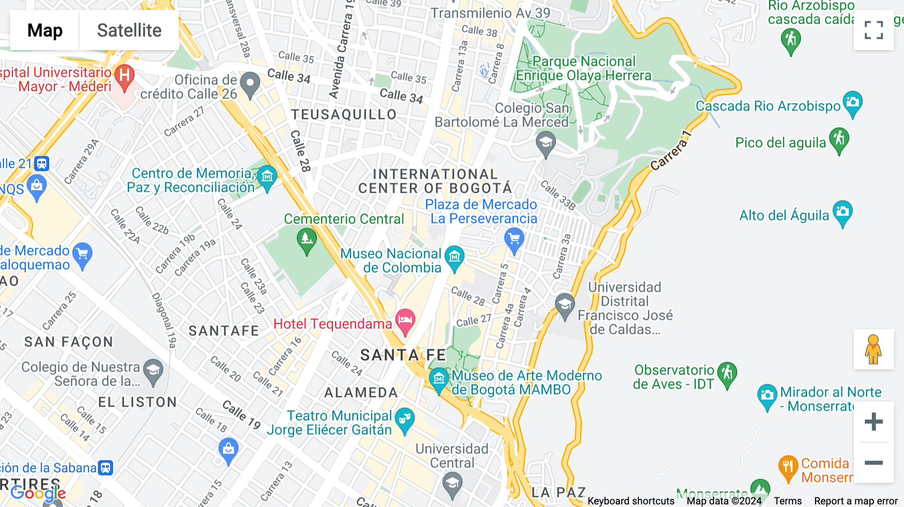 Click for interative map of Carrera 7 No. 29 34 oficina 701, oficina 701, Bogota, Colombia, Bogota