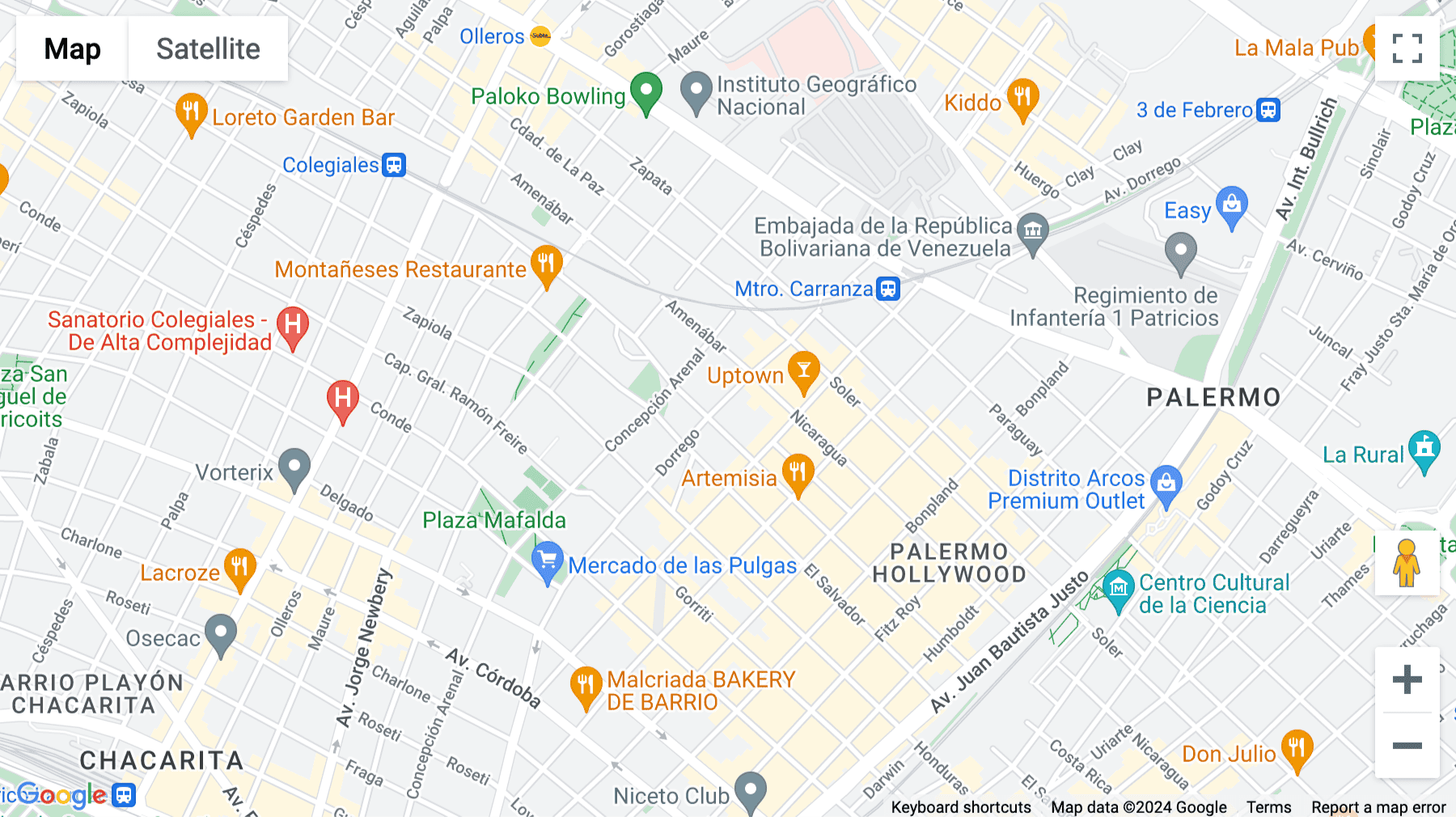 Click for interative map of Av. Dorrego 2133, Buenos Aires