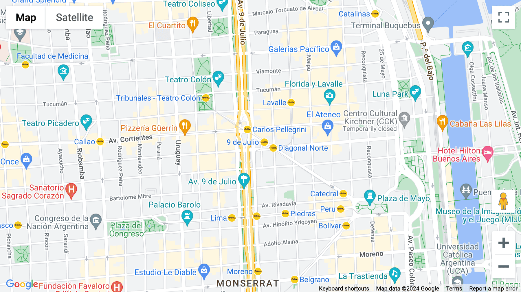 Click for interative map of Carabelas 344, Ciudad Autónoma de Buenos Aires, Argentina, Buenos Aires