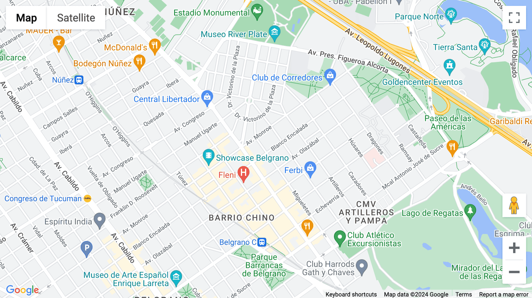 Click for interative map of Migueletes 2423, Belgrano, Buenos Aires, Argentina, Buenos Aires