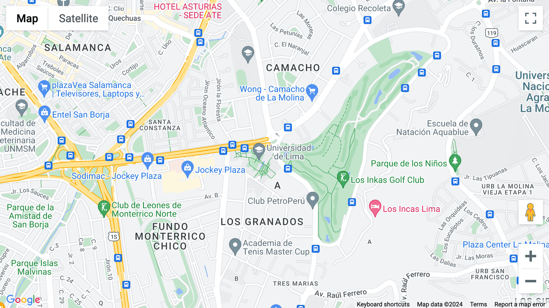 Click for interative map of Av. Circunvalación del Club Golf Los Incas 134, piso 13, Lima