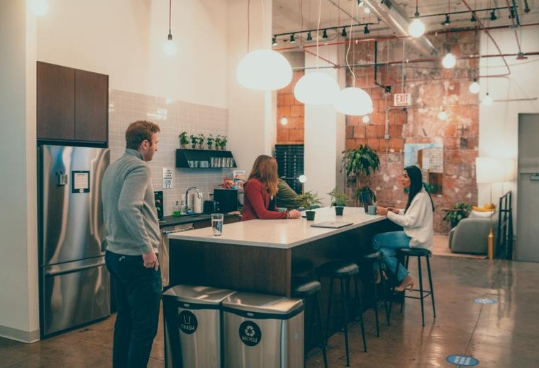 Executive office centres in central Chicago