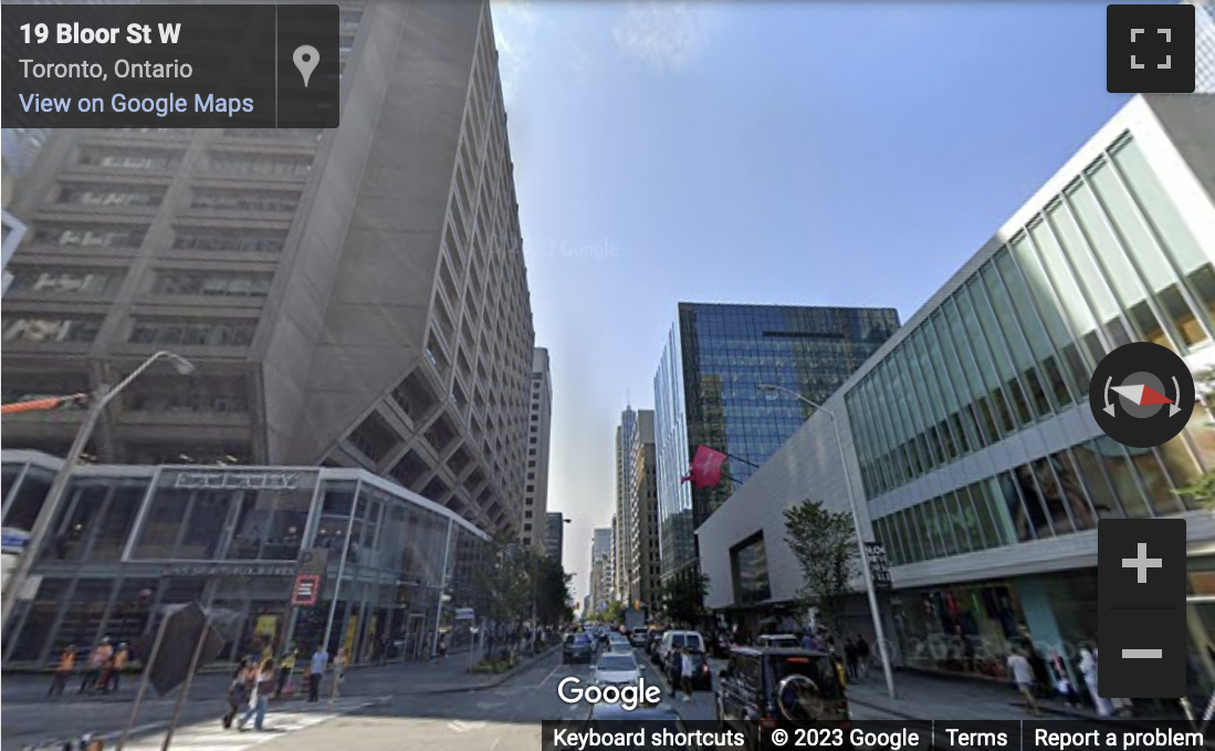 Street View image of Toronto, Canada