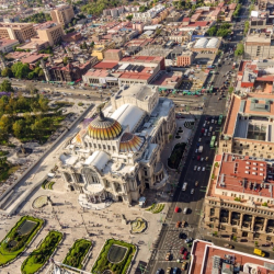 Mexico City Aerial View