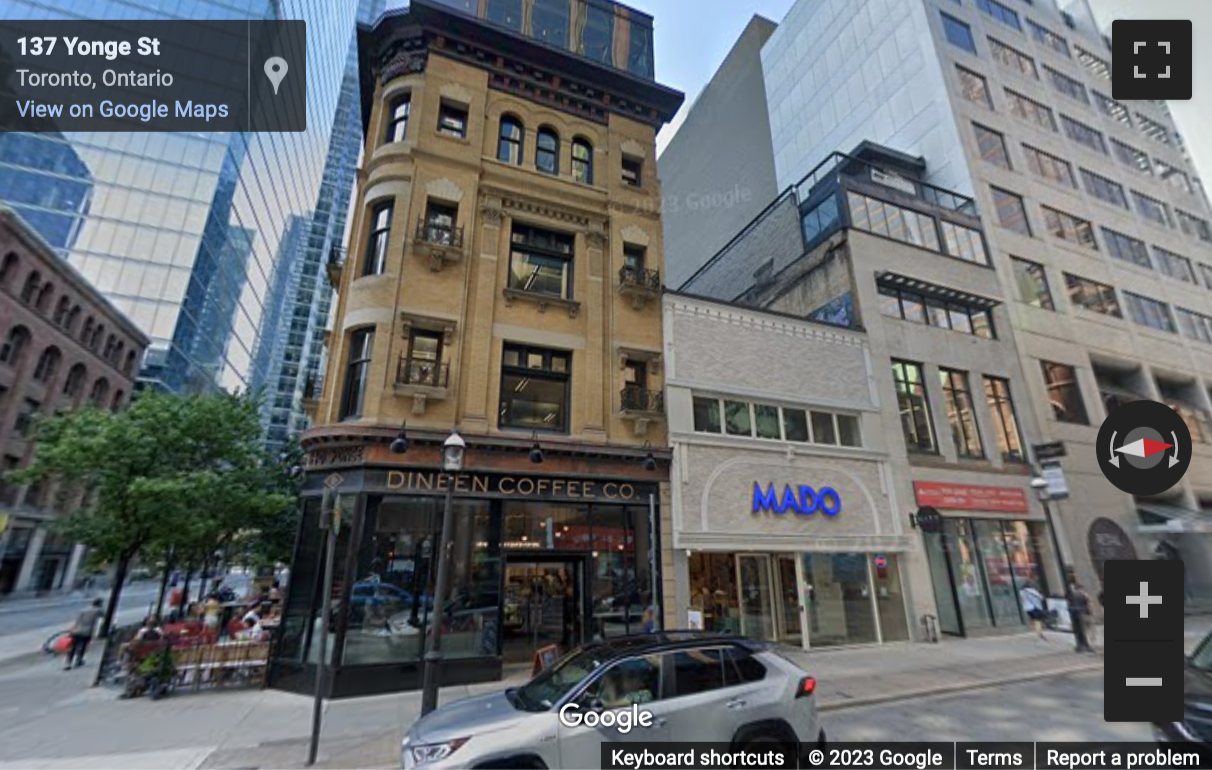 Street View image of Offices to rent at IQ Office Suites, 140 Yonge Street, Toronto