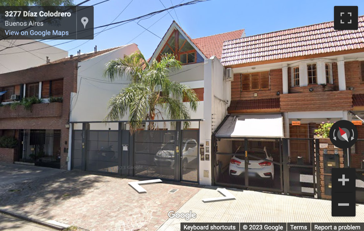 Street View image of Diaz Colodrero 3272 of. 2, Buenos Aires, Argentina