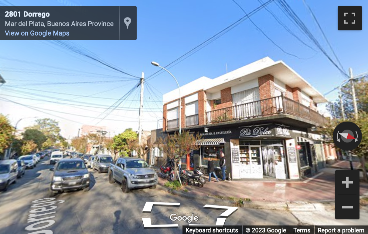 Street View image of Dorrego 2826 Timbre 3, Mar del Plata, Buenos Aires, Argentina