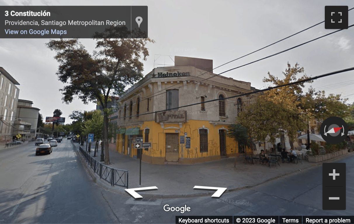 Street View image of Bellavista 77, Santiago