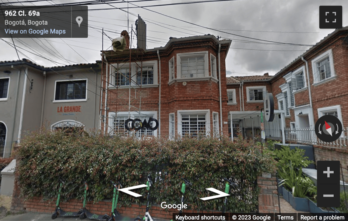 Street View image of Calle 69a No. 9, 66, Calle, 69a, Bogota
