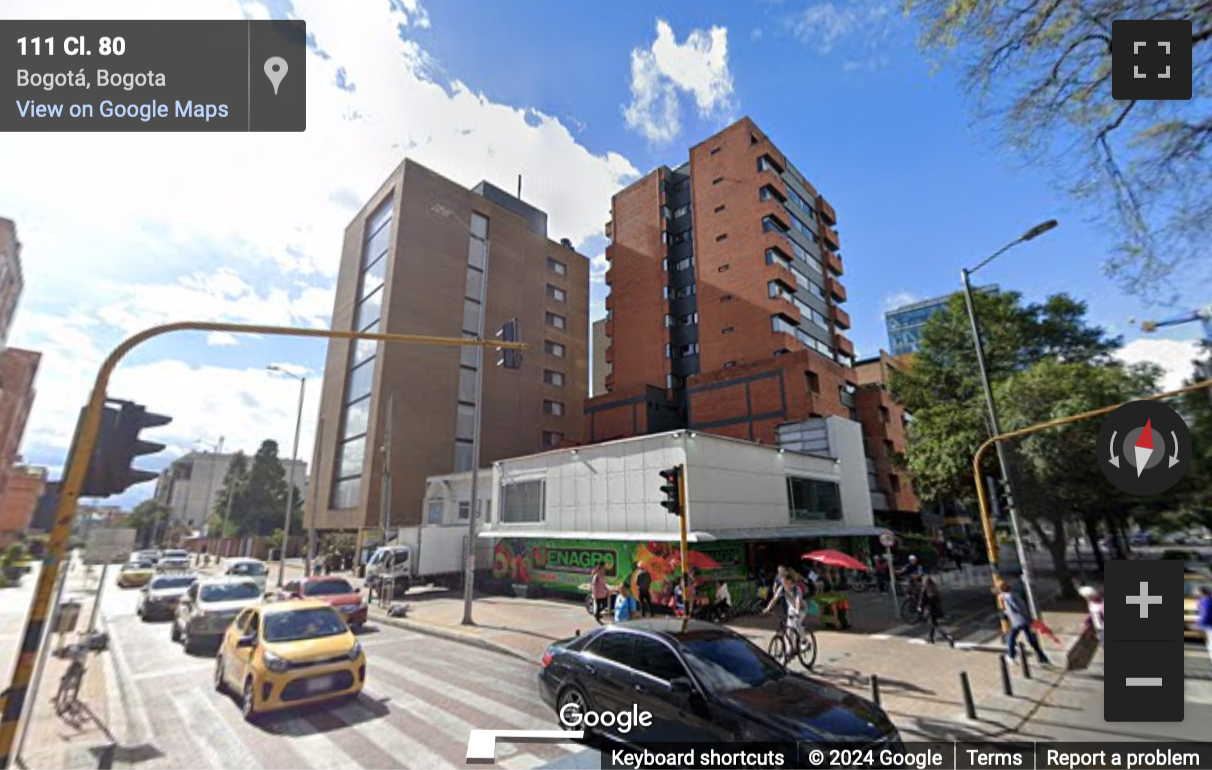Street View image of Carrera 11 No. 79, 80, Bogota