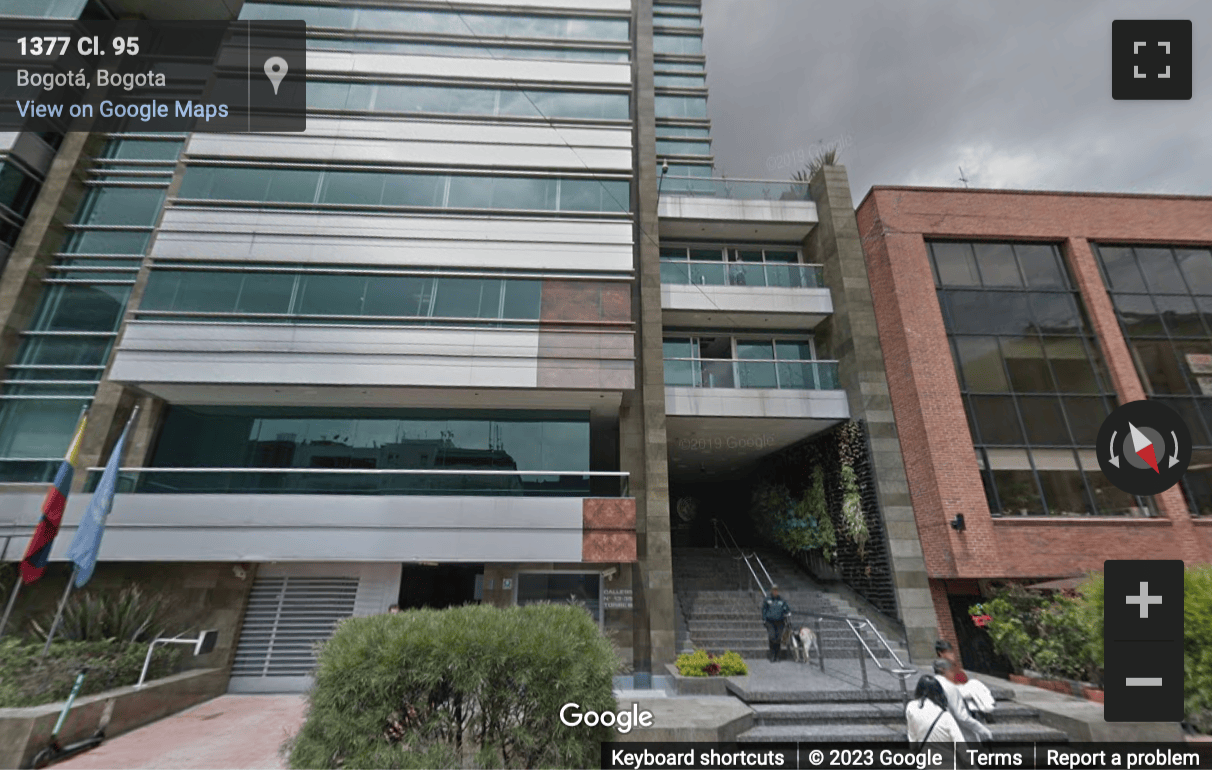 Street View image of Calle 95 No. 13-35 Torre A, Bogota