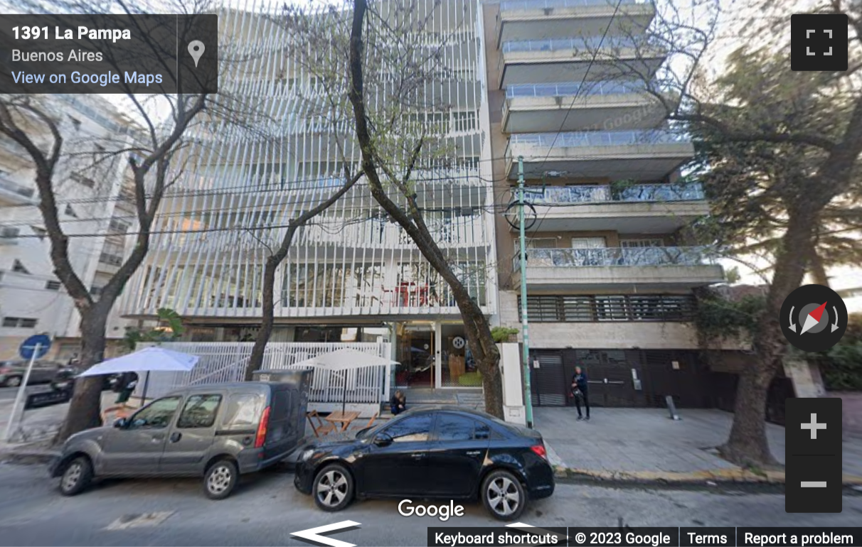 Street View image of La Pampa 1391, Buenos Aires