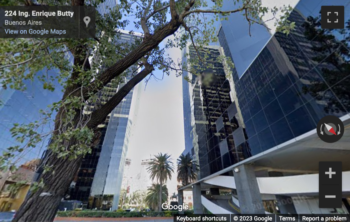 Street View image of 7th floor, Laminar Plaza, Ing Enrique Butty 240, CABA