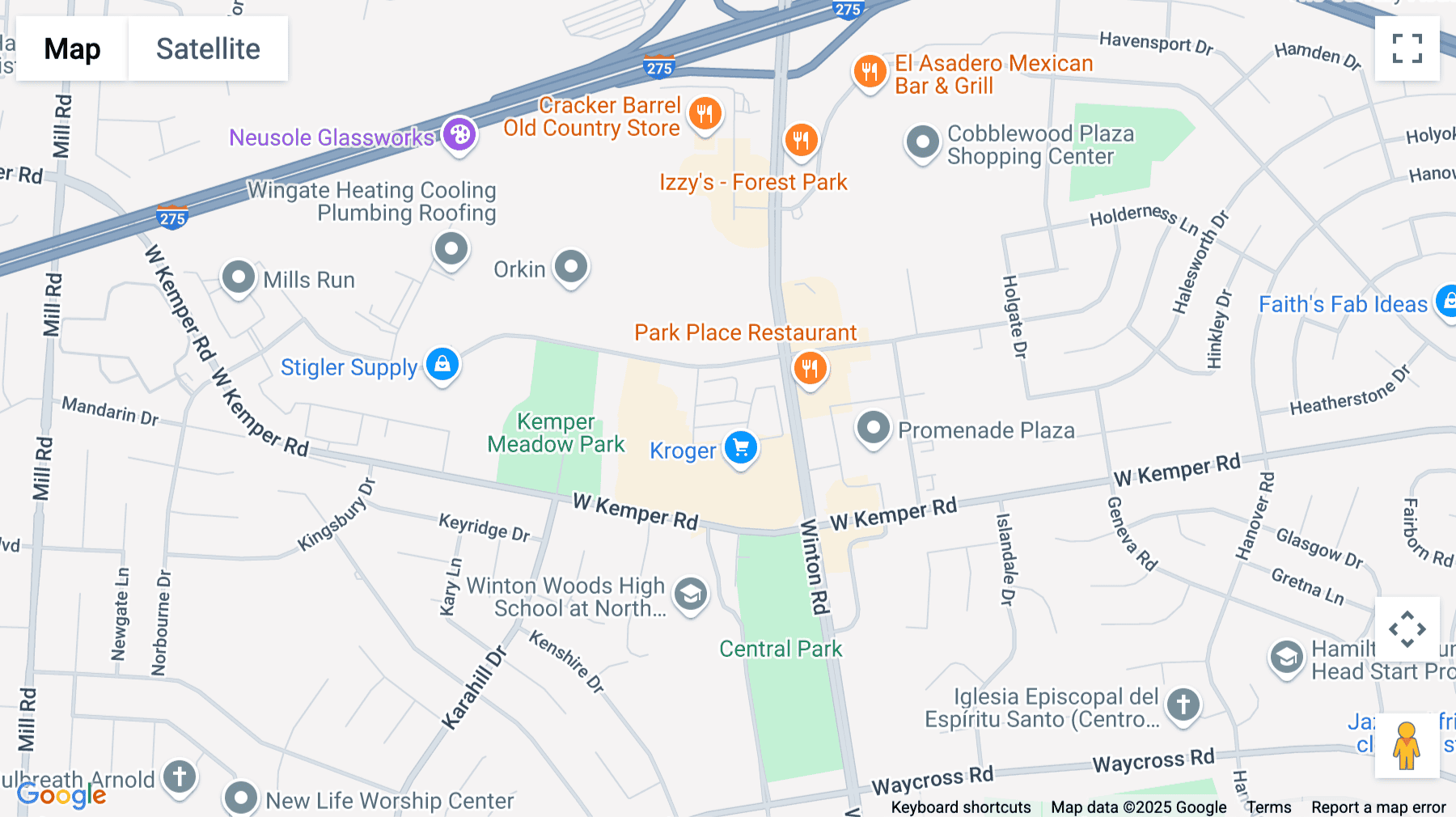 Click for interative map of 1255 Kemper Meadow Drive, Suite 900, Forest Park (GA)