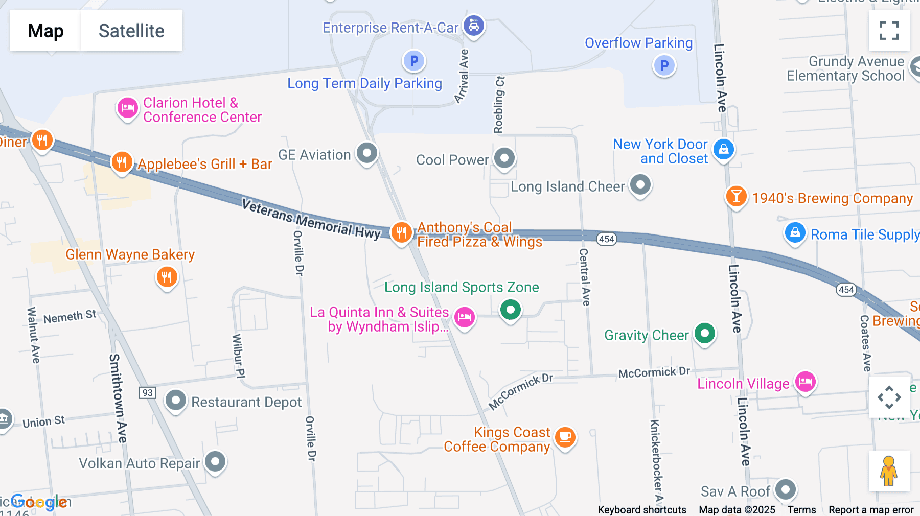 Click for interative map of 4250 Veterans Memorial Highway, 3rd Floor, Holbrook