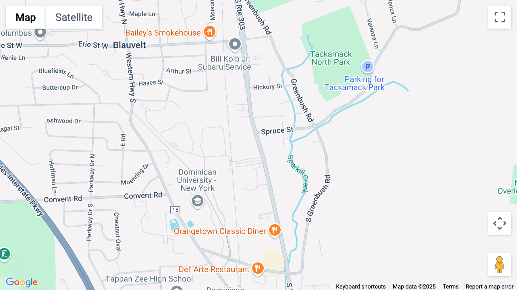 Click for interative map of 560 Route 303, 2nd Floor, Orangeburg