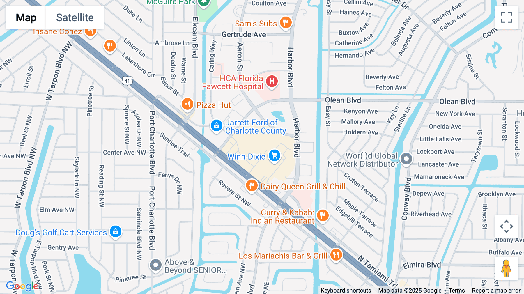 Click for interative map of 3280 Tamiami Trail, Building 4, 1st Floor, Port Charlotte