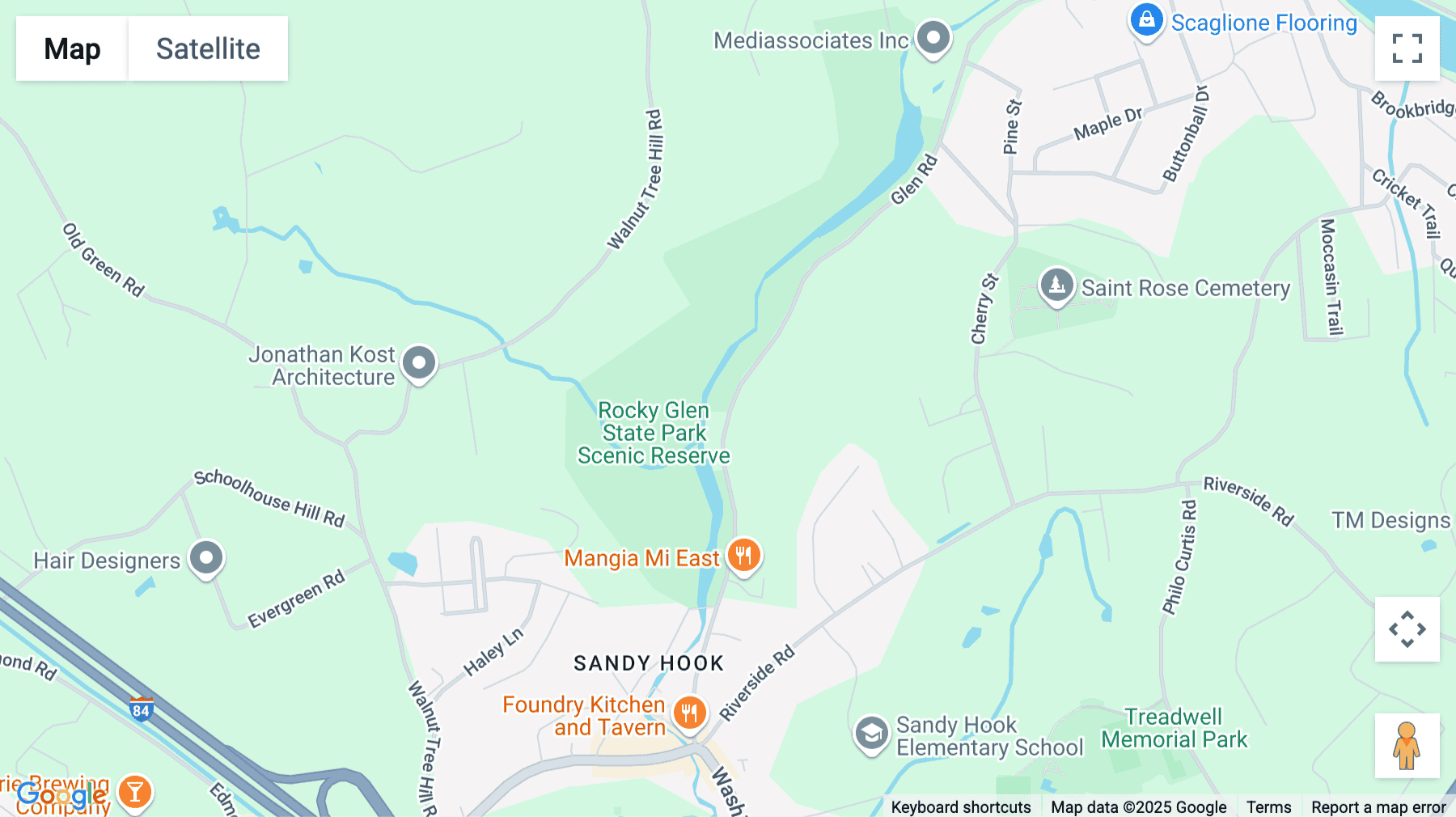 Click for interative map of 27 Glen Road, Suite 301, Newtown, Sandy Hook