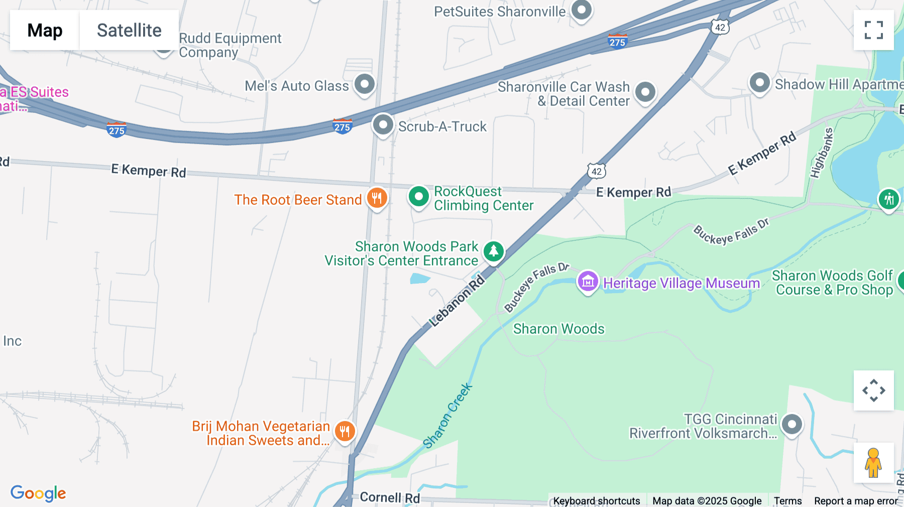 Click for interative map of 3600 Park 42 Drive, Suite 3650, Sharonville