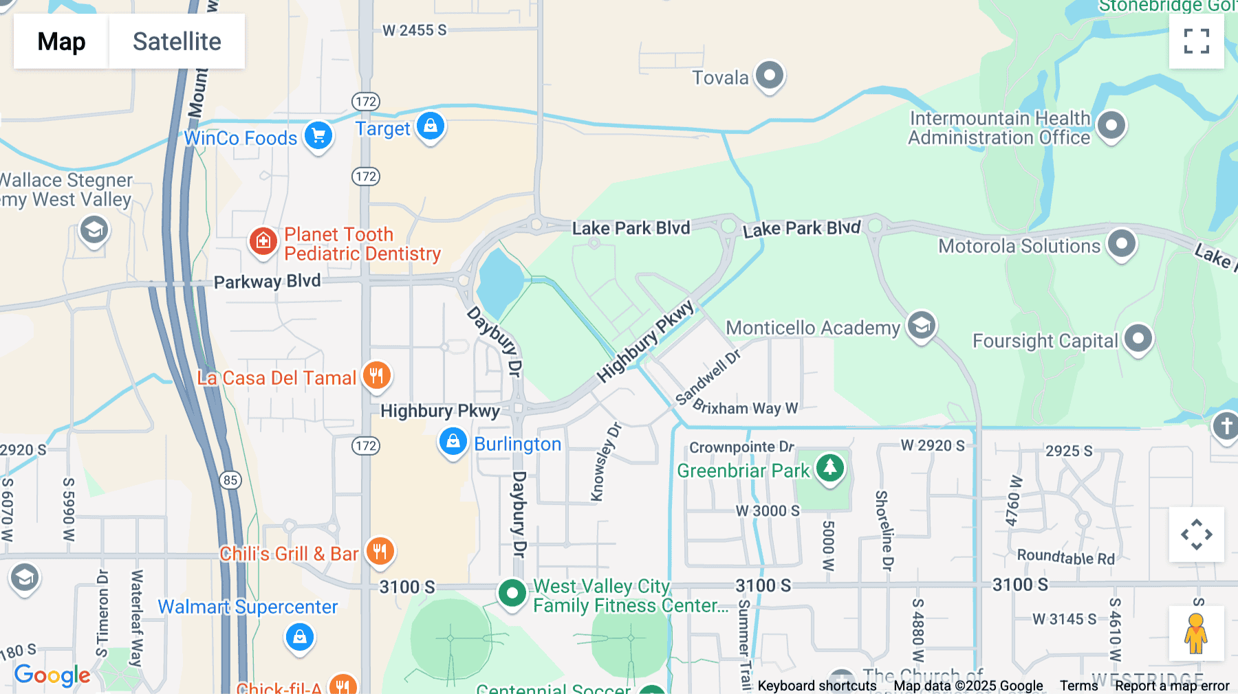Click for interative map of 2819 South 5600 West, West Valley City