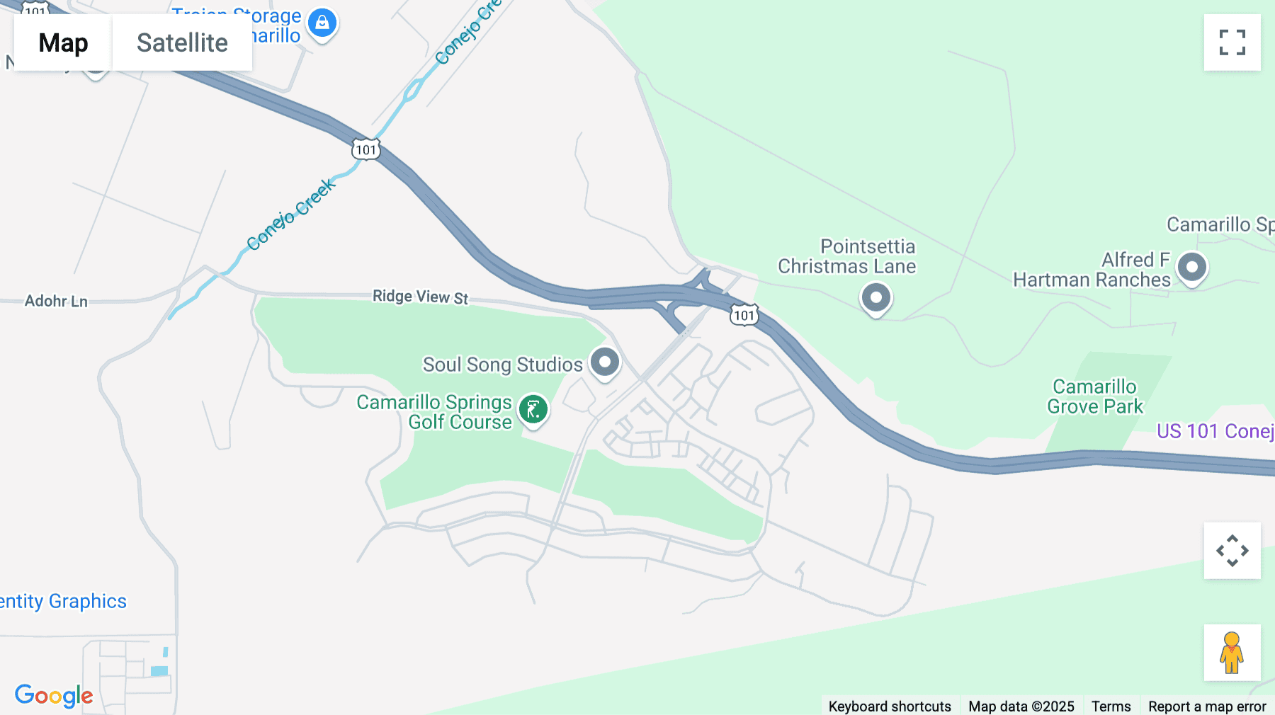 Click for interative map of 803 Camarillo Springs Rd, 1st floor, Camarillo