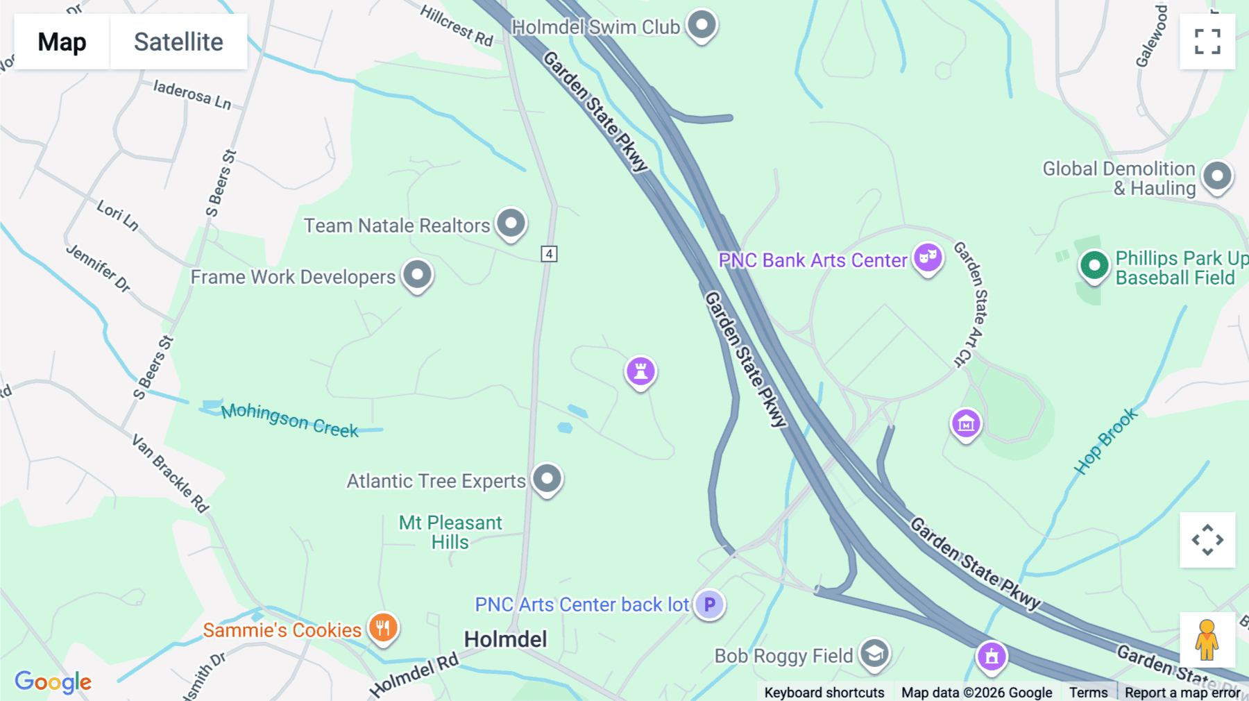 Click for interative map of 791 Holmdel Road, 2nd Floor, Holmdel