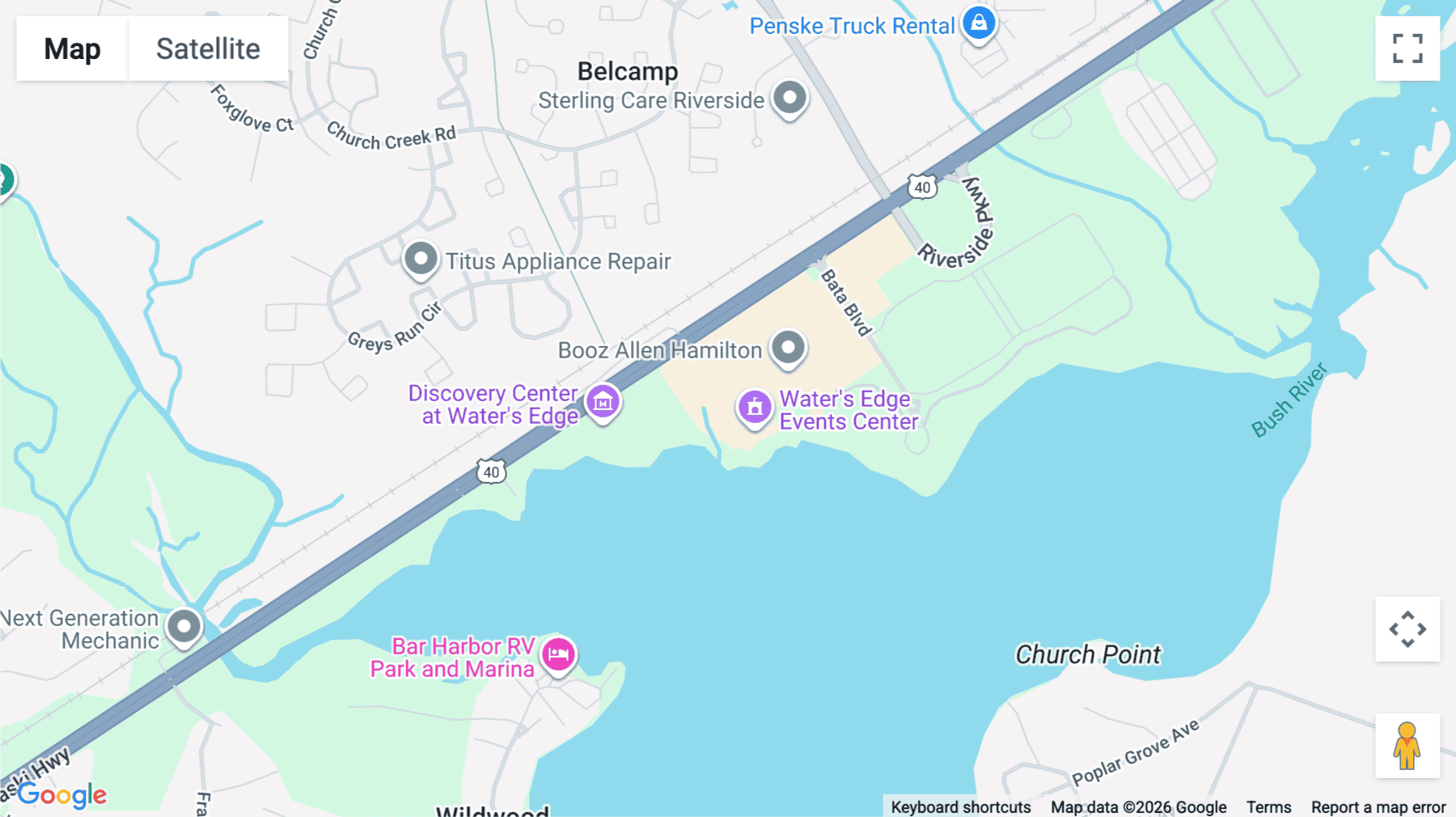 Click for interative map of 4690 Millennium Drive, 3rd Floor, Belcamp