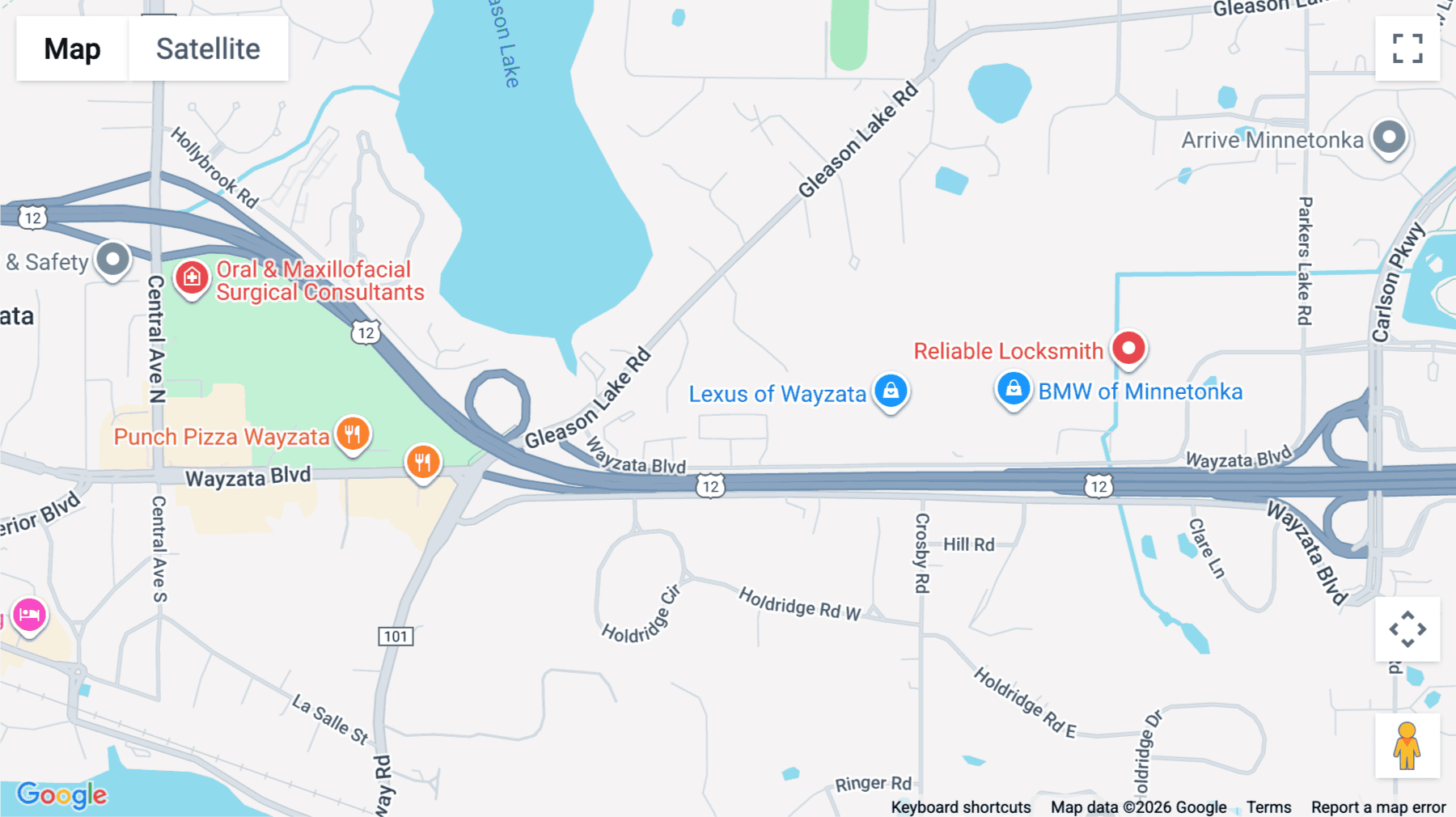 Click for interative map of 1907 East Wayzata Boulevard, 3rd Floor, Wayzata