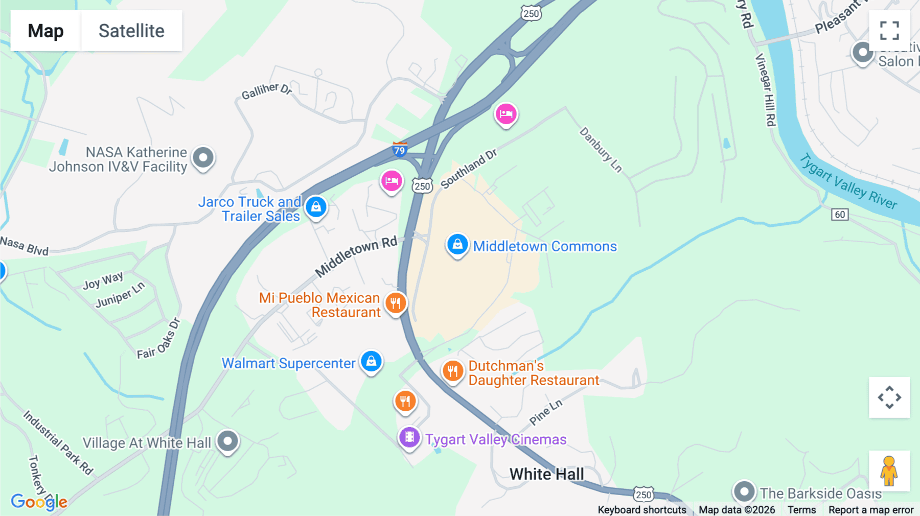 Click for interative map of 2600 Middletown Commons, 1st Floor, White Hall