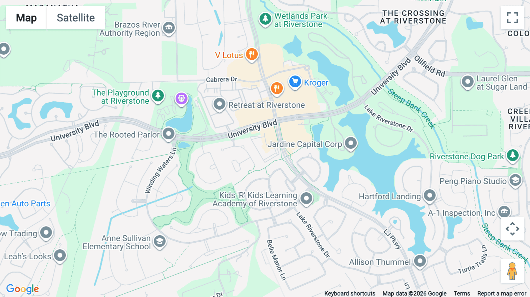 Click for interative map of 18722 University Boulevard, 2nd Floor, Suite 200, Sugar Land