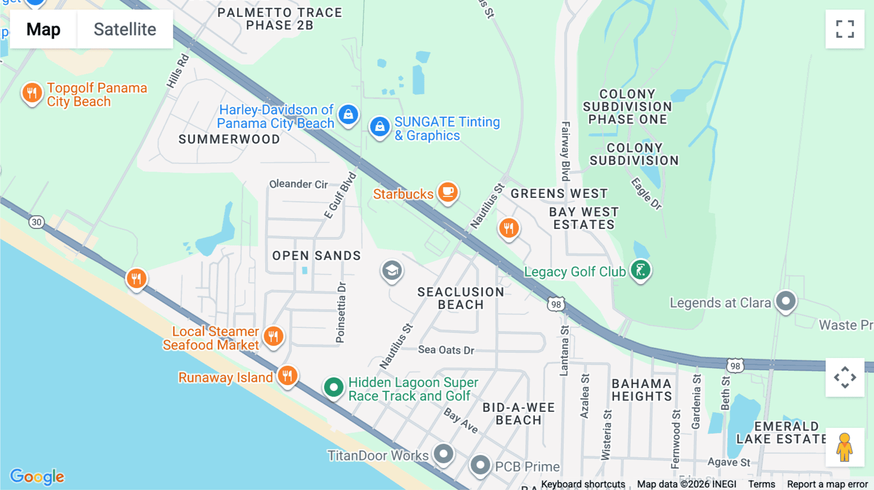 Click for interative map of 14101 Panama City Beach Parkway, 3rd Floor, Panama City Beach