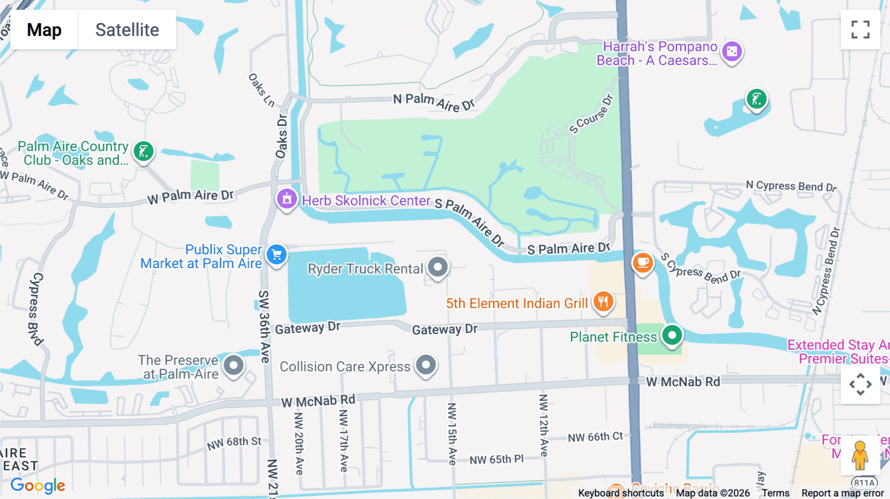Click for interative map of 3001 Southwest 10th Street, Pompano Beach
