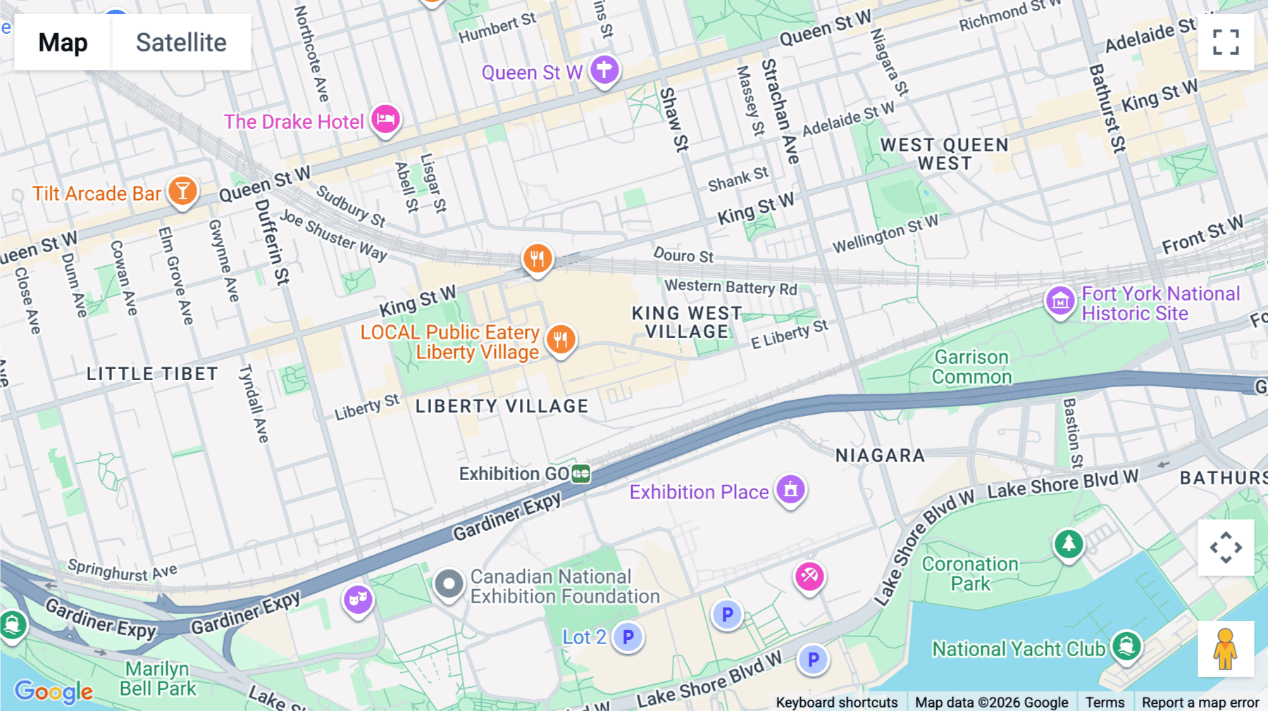 Click for interative map of 149, East Liberty Street, 5th Floor, Toronto