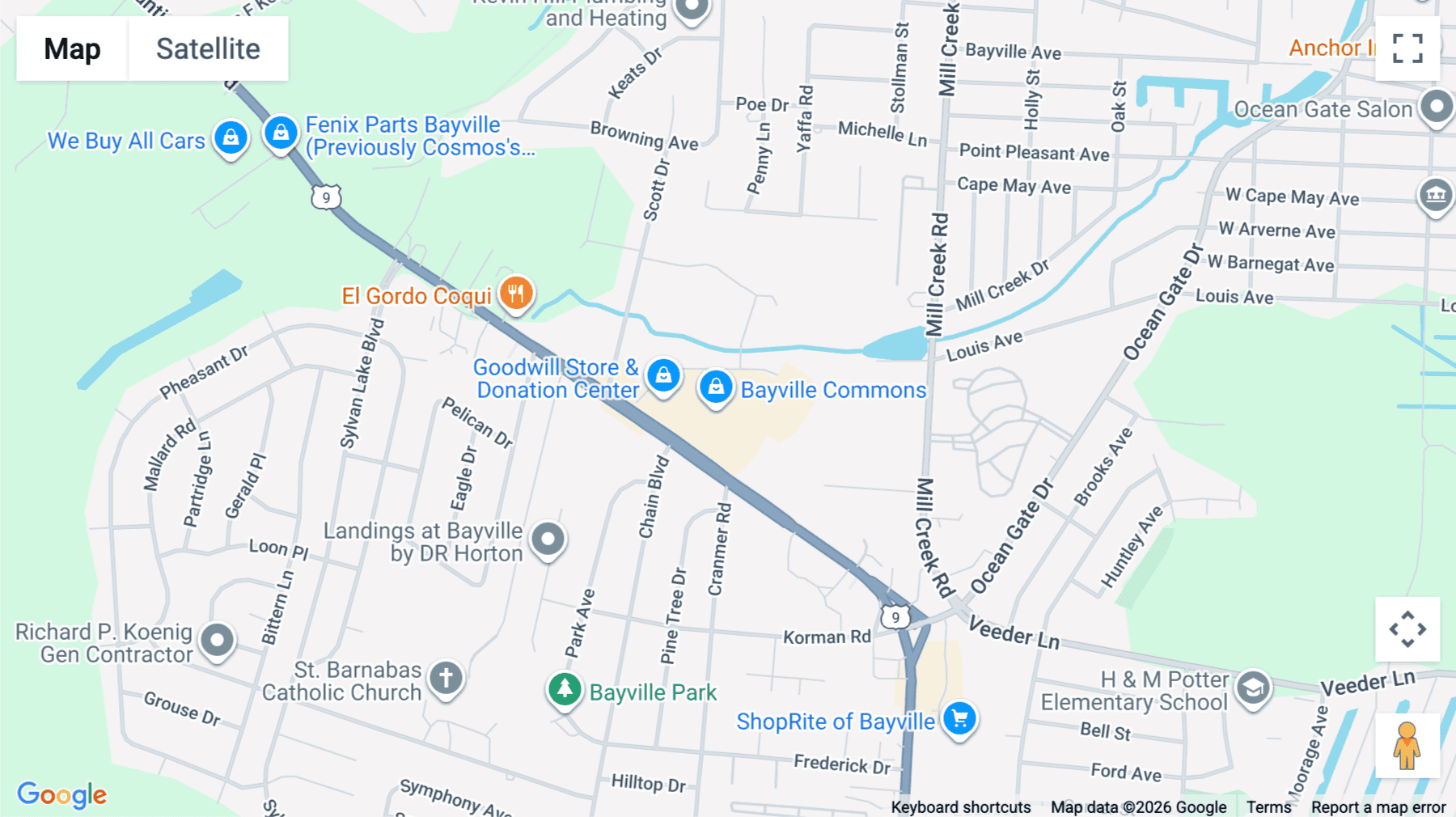 Click for interative map of 333 US 9, 1st Floor, Bayville