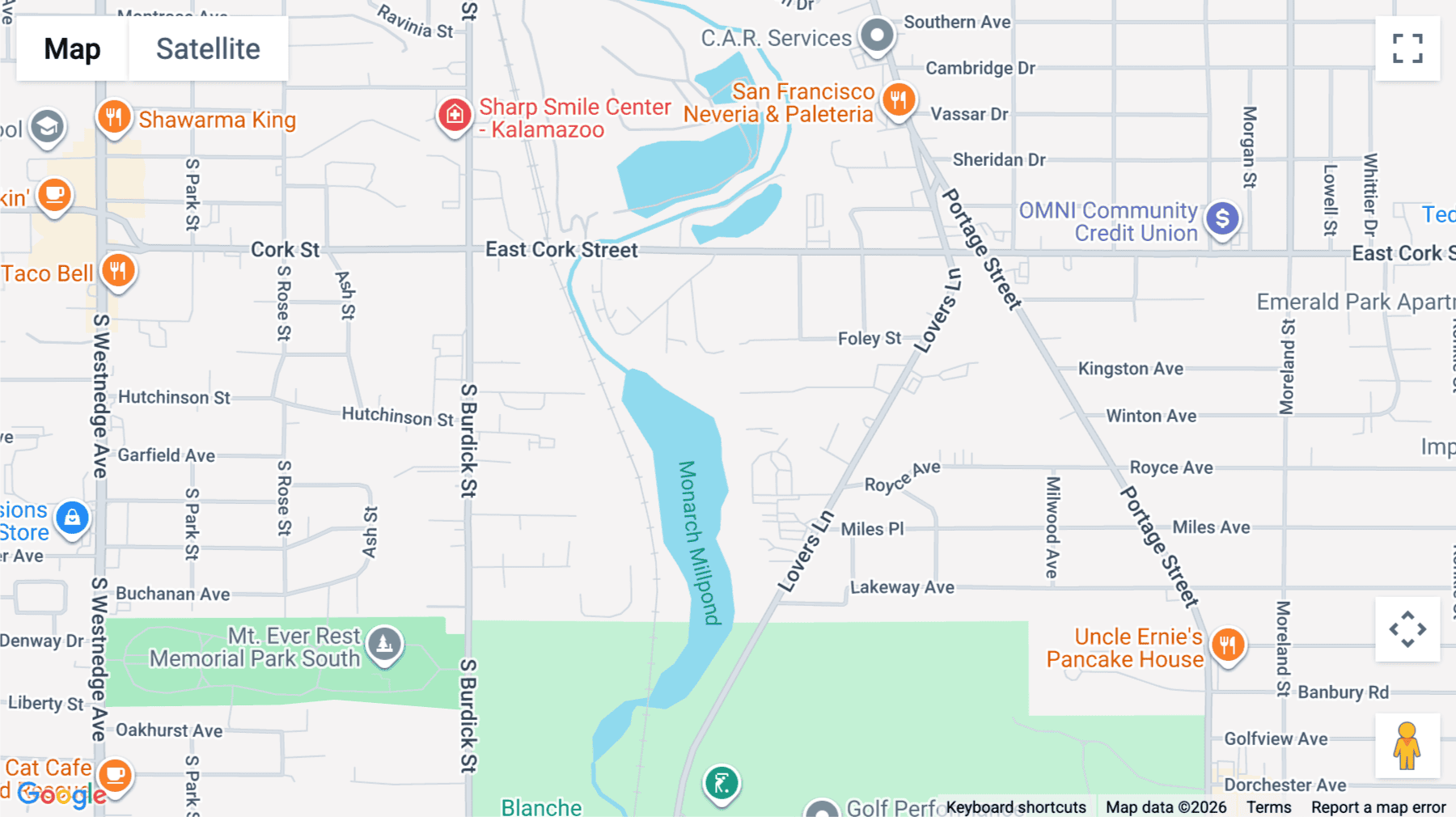 Click for interative map of 600 Plastic Pl, 2nd Floor, Kalamazoo
