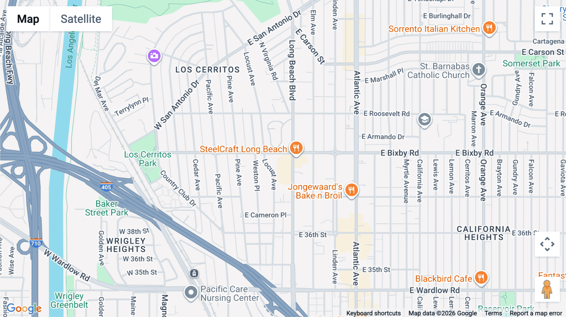 Click for interative map of 3777 Long Beach Boulevard, 3rd Floor, Long Beach