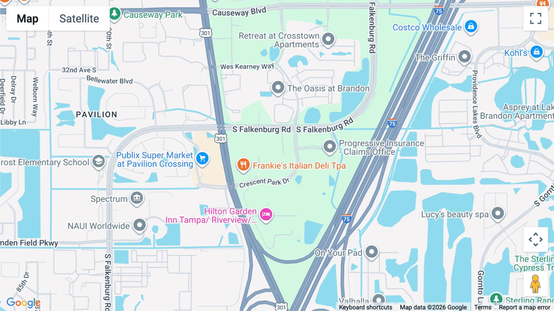 Click for interative map of 3905 Crescent Park Drive, 1st Floor, Riverview