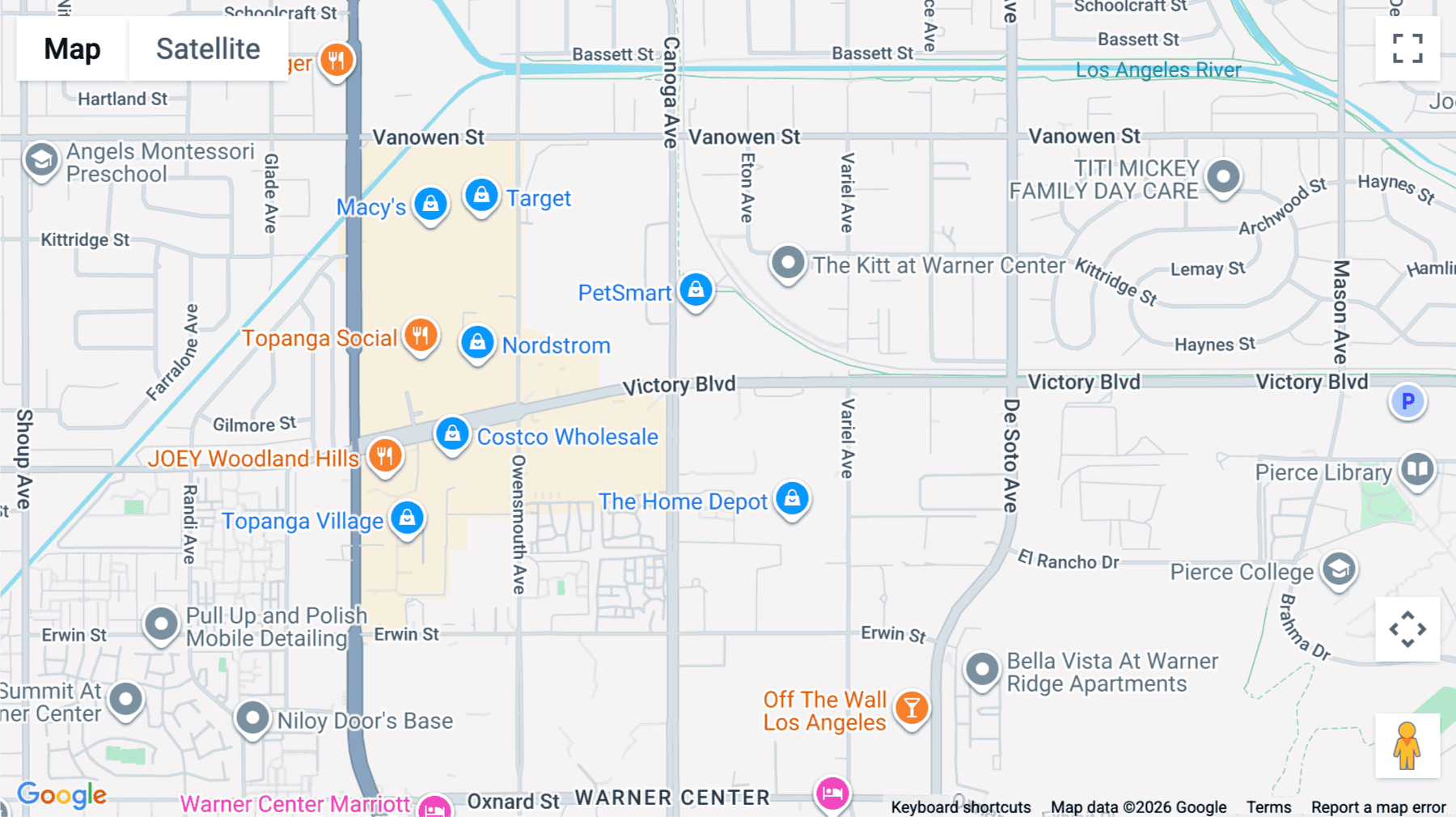 Click for interative map of 21300 Victory Blvd, 3rd Floor, Woodland Hills