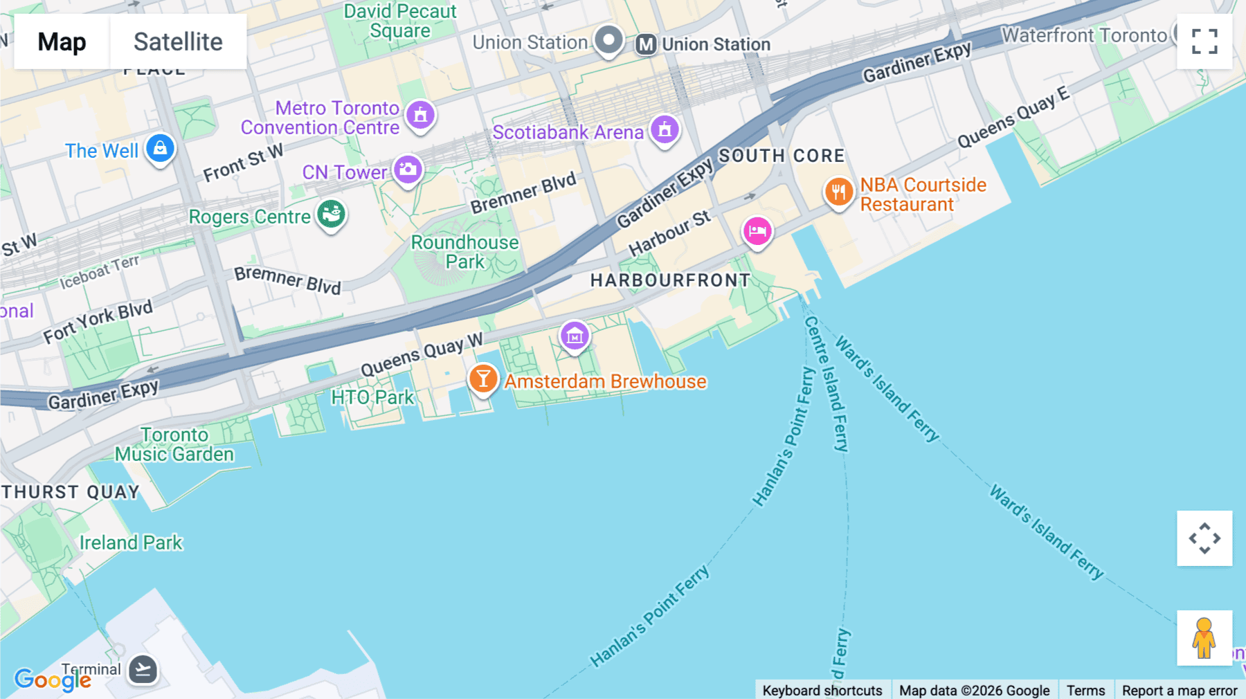 Click for interative map of 207 Queens Quay West, Suite No.401, Toronto