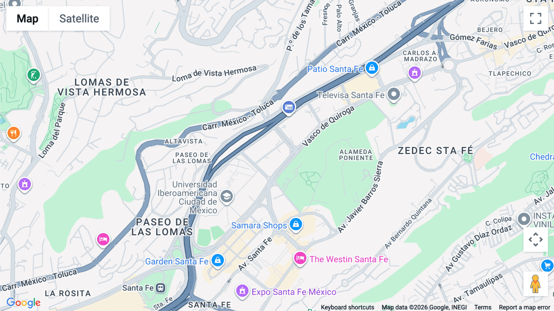 Click for interative map of 50, Alfonso Nápoles Gándara, Mexico City
