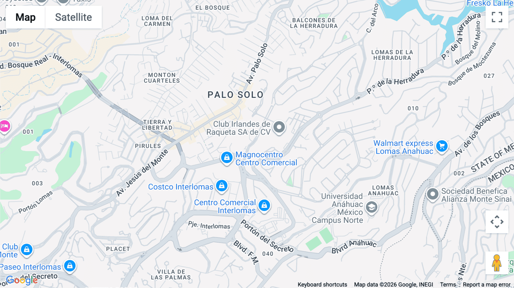 Click for interative map of 71, Parque de Granada, Naucalpan de Juárez