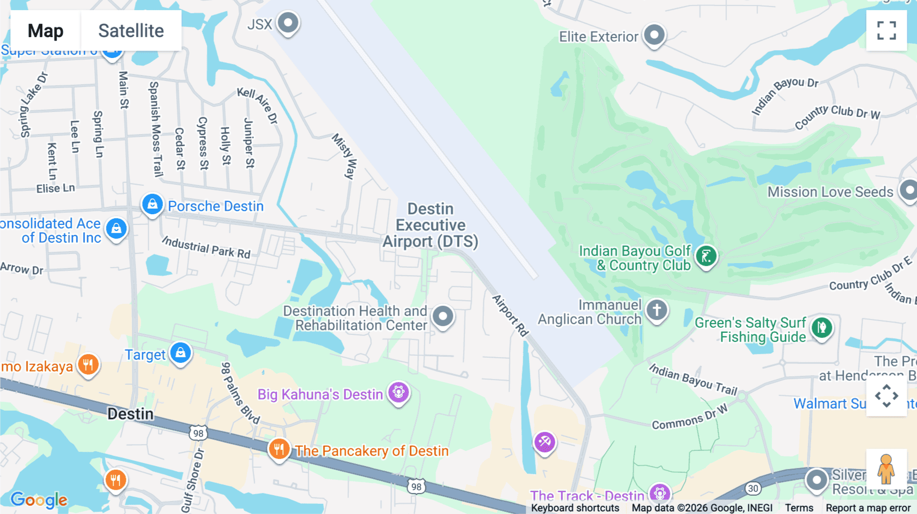 Click for interative map of 1012 Airport Rd, 1st Floor, Destin