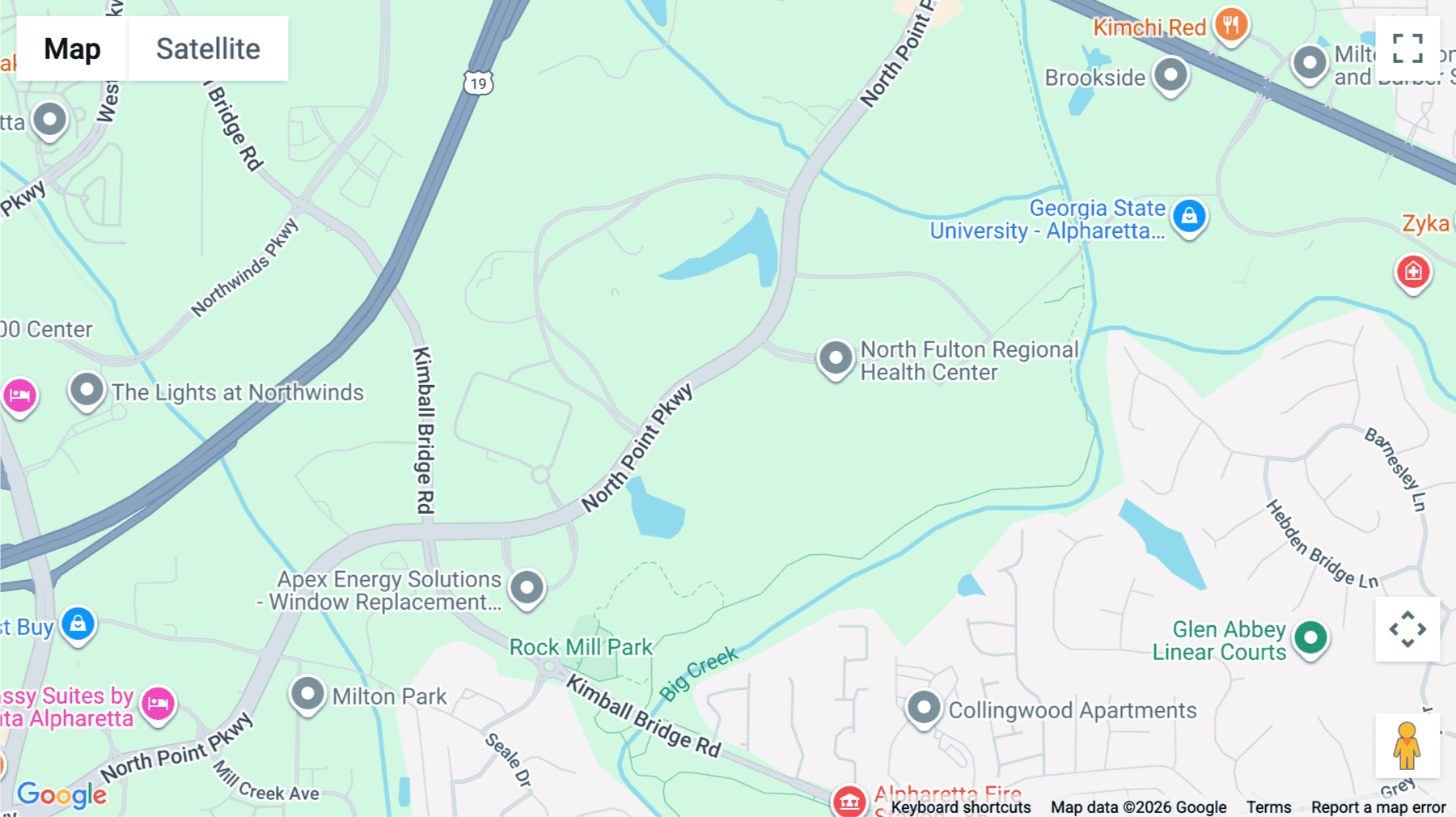 Click for interative map of 4550 North Point Parkway, 2nd Floor, Alpharetta (Georgia)