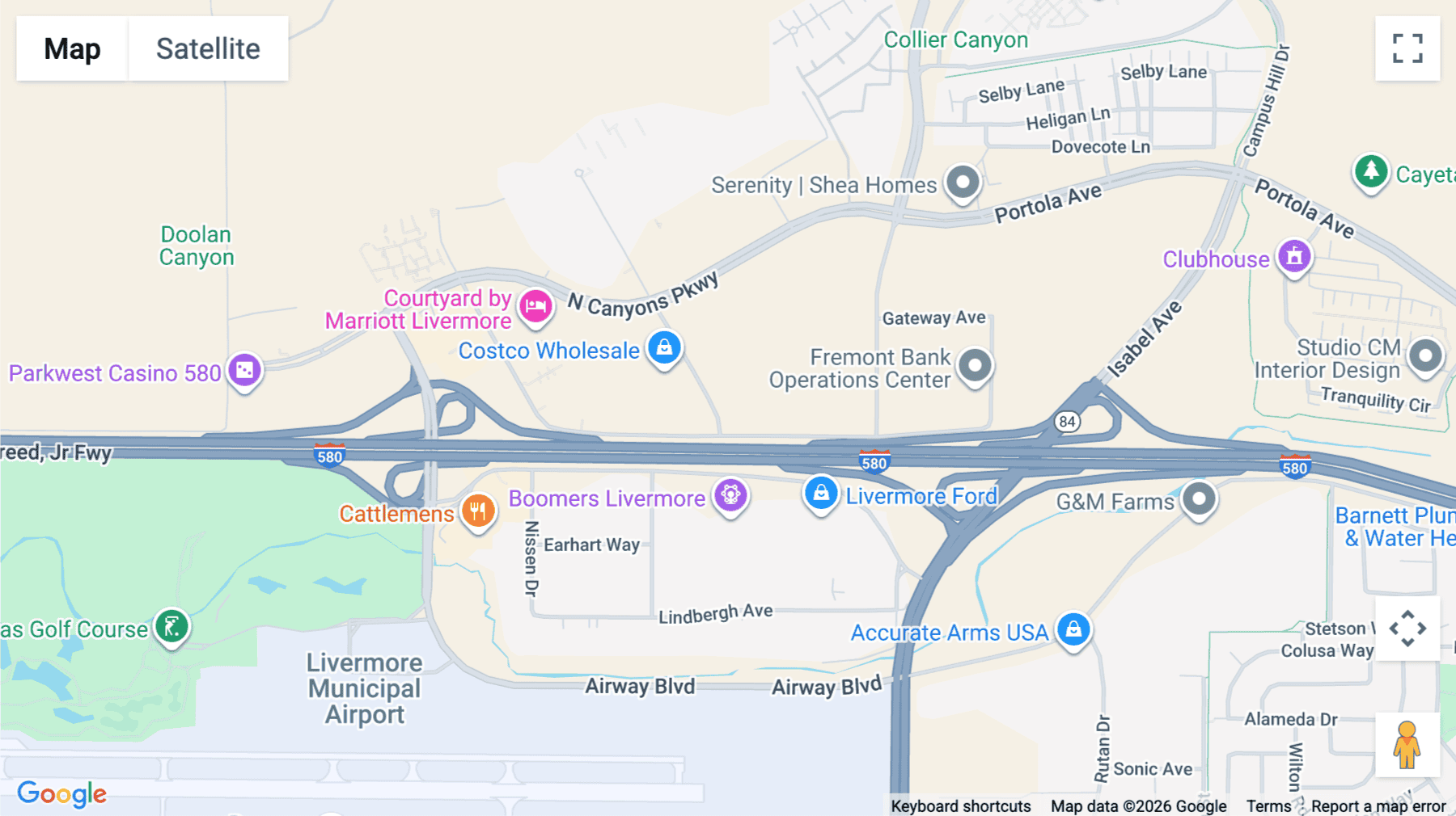 Click for interative map of 2481 Constitution Drive, 1st Floor, Livermore