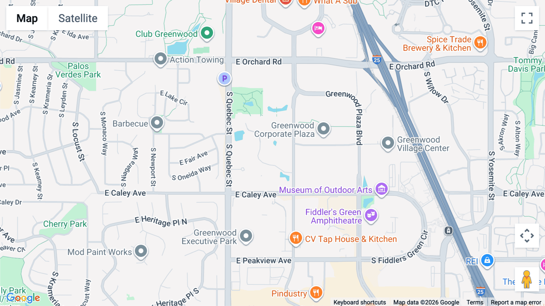 Click for interative map of 6041, South Syracuse Way, Greenwood Village