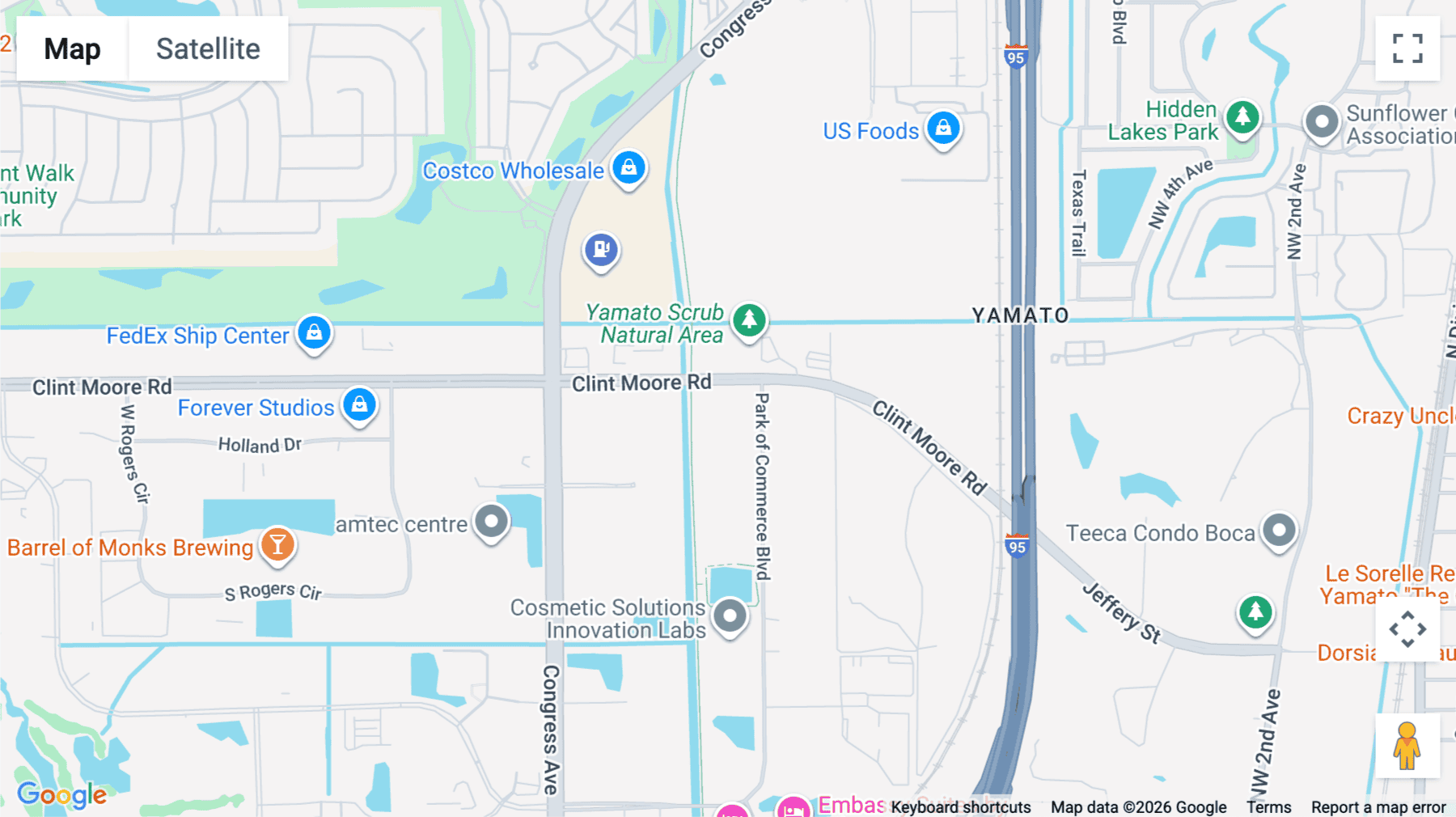 Click for interative map of 6601, Park of Commerce Boulevard, Boca Raton