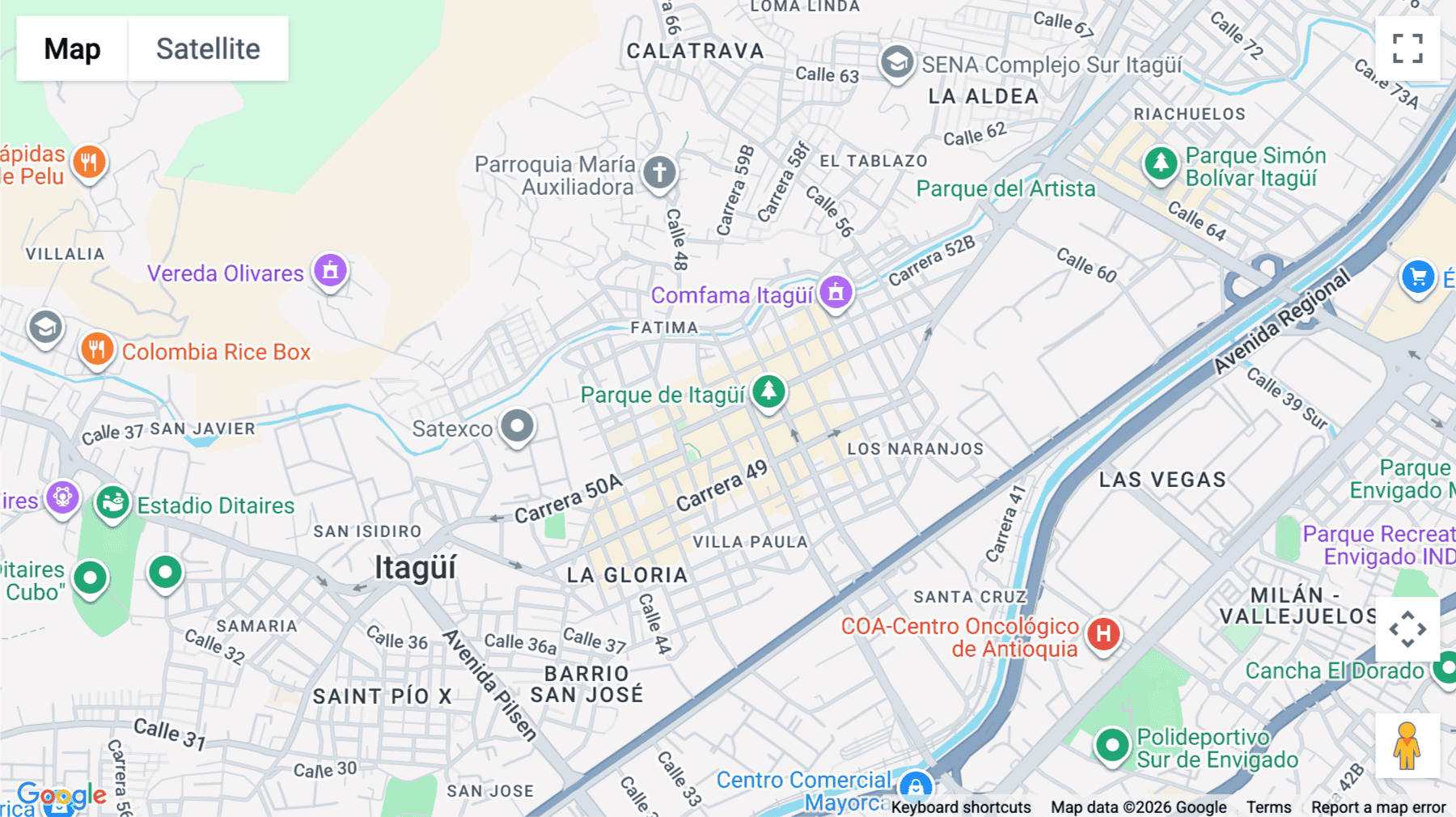 Click for interative map of CRA 51 No.49-31, Villa Paula, Itagui